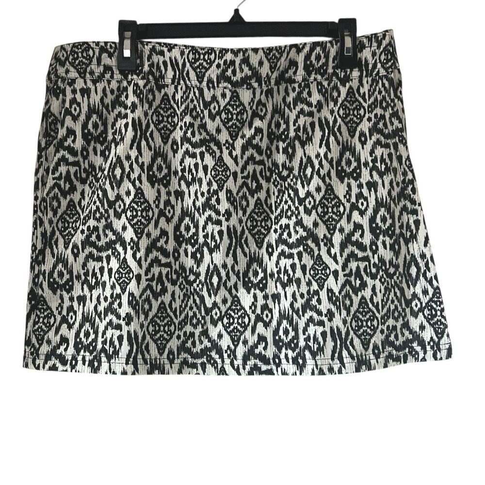 RipSkirt Hawaii Indokat Print Wrap Mini Skirt Size XL - Picture 2 of 11